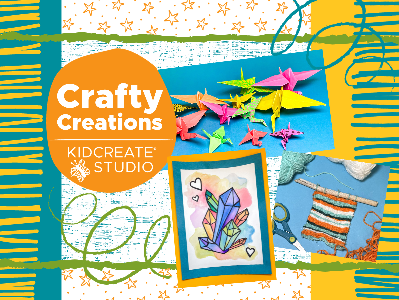 Kidcreate Studio - San Antonio. Crafty Creations Weekly Class (7-14 Years)